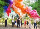 Цветной дым для свадьбы в Туле